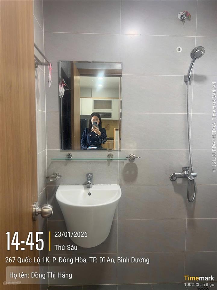 Bán căn hộ bcons plaza full nội thất tầng trung 2 pn 2wc