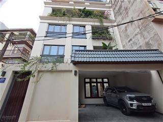 Đỗ nhuận  cạnh công viên, 125m2, 5 tầng thang máy, mặt tiền 10m, lô góc, ô tô tránh, 34.8 tỷ