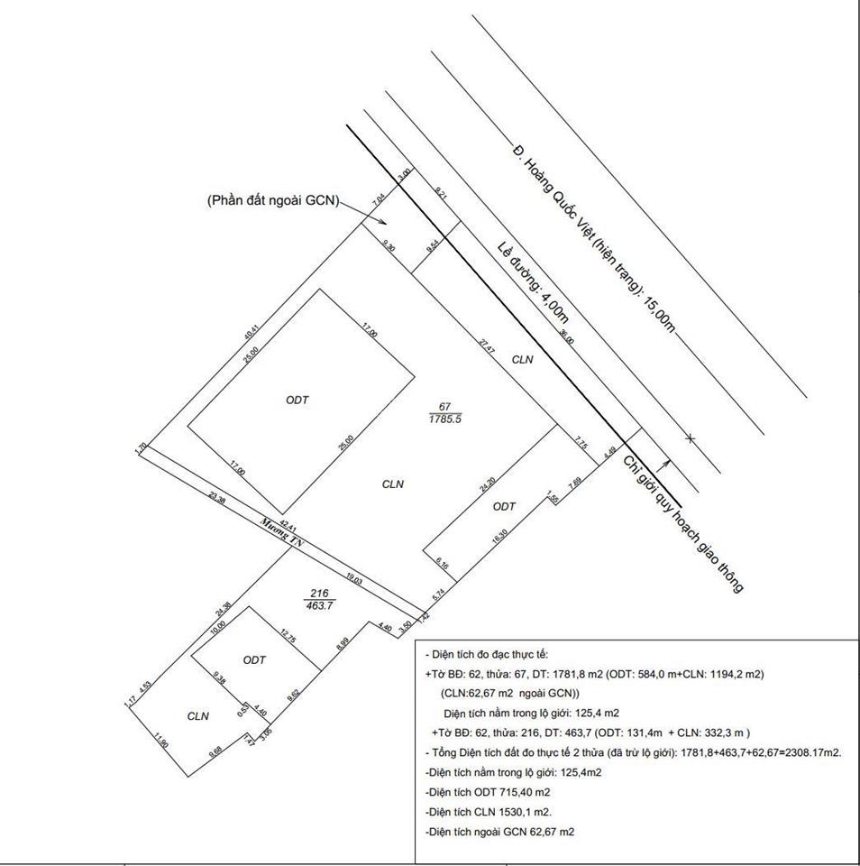 Bán nhà mặt tiền tại số 67, hoàng quốc việt, 100 tỷ, 2308m2, đẹp nhiều tiện ích