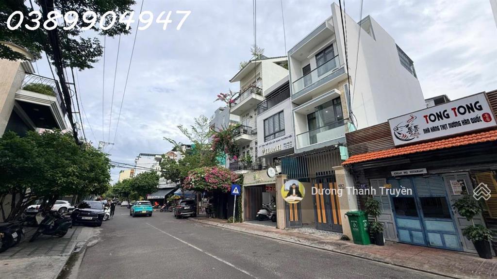 Bán nhà 3 tầng mặt tiền Lam Sơn trung tâm Bàn Cờ, cách biển 5 phút, dòng tiền 20tr/tháng,