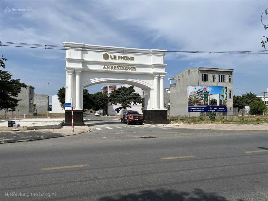 Bán đất nền 81m2 khu dân cư an residence lê phong  thuận giao