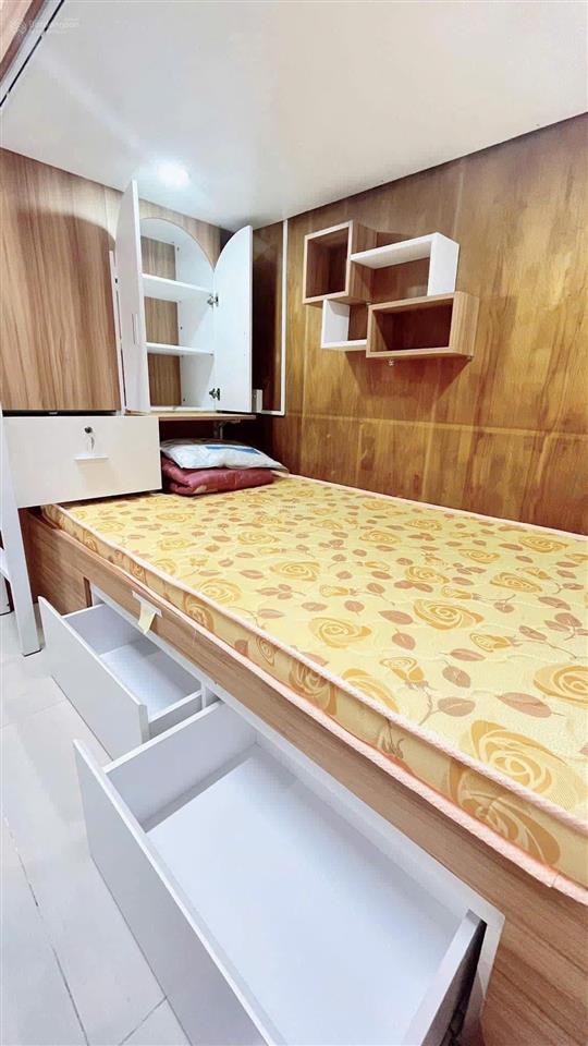 Cho thuê trọ sleepbox phan huy ích 1tr6 bao điện nước full nội thất, máy lạnh