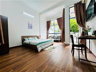 Cho thuê chung cư mini 1pn cao cấp ban công thoáng gần đại học uef, hutech, ngoại thương