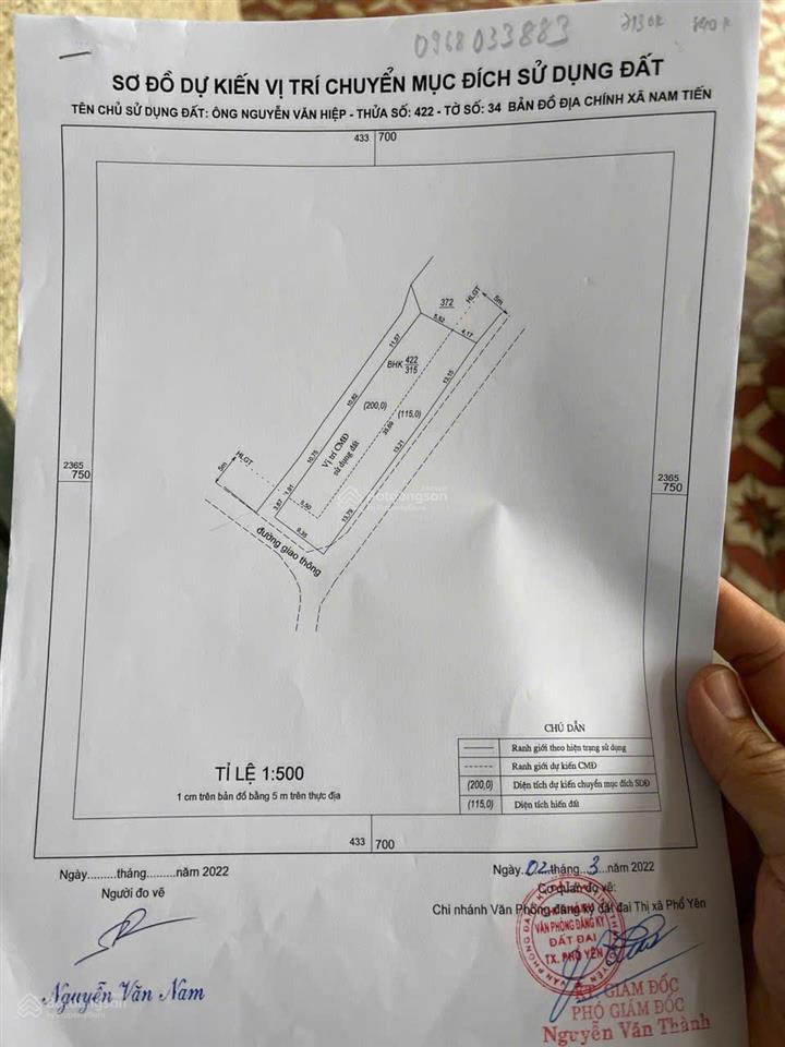 Bán đất lô góc 2 mặt tiền phường vạn xuân, khu vực nam tiến cũ giá 1.8 tỷ  0968 033 ***