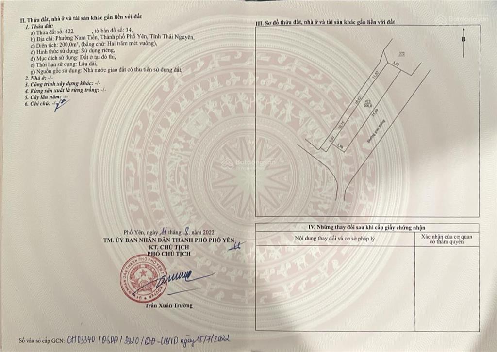 Bán đất lô góc 2 mặt tiền phường vạn xuân, khu vực nam tiến cũ giá 1.8 tỷ  0968 033 ***