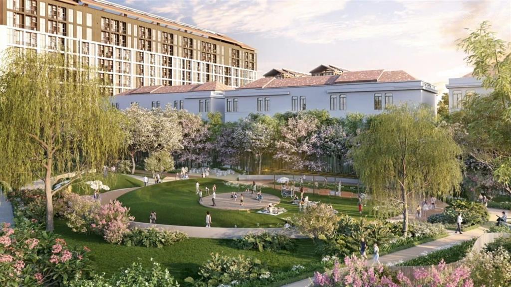 Căn góc f235 đẹp nhất ,2 mặt tiền diện tích 142.4m2 flora avenue liền kề giãn xây full giá 13,9 tỷ