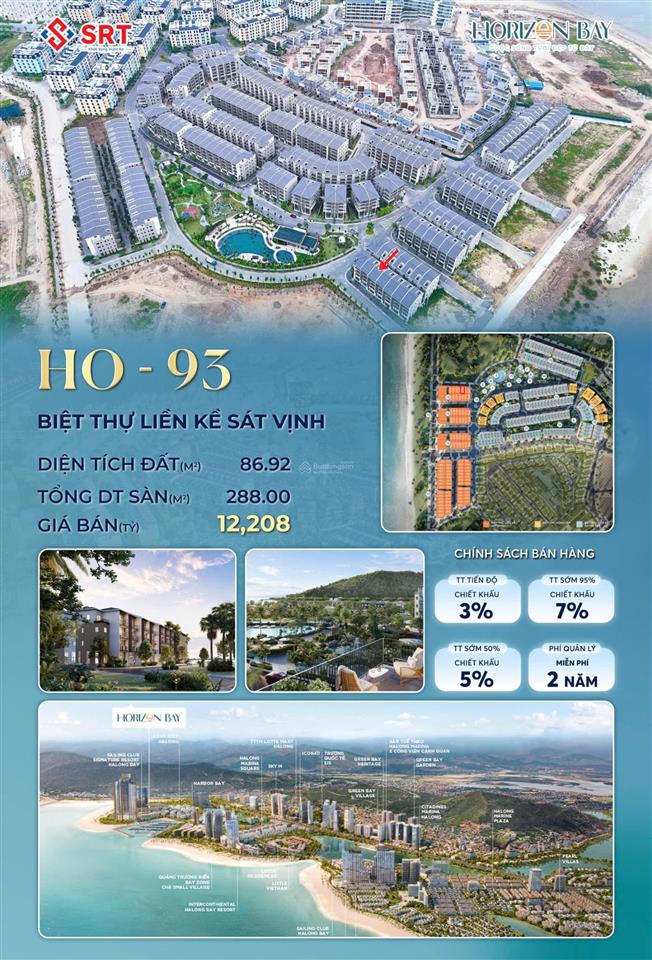 Nhà phố thương mại mặt biển bãi cháy  đầu tư sinh lời