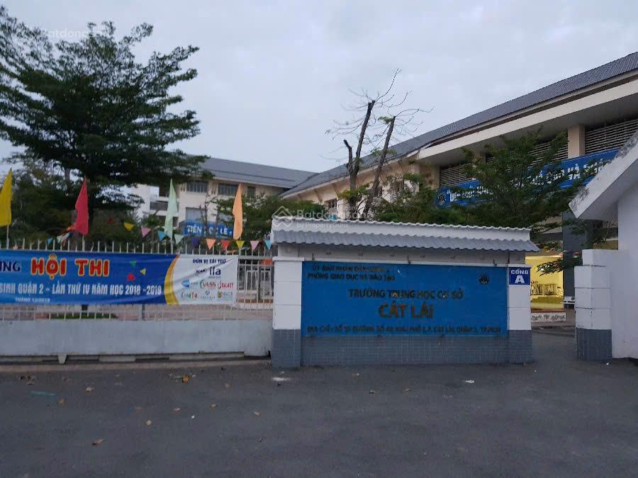 Bán đất sổ đỏ tại kdc cát lái quận 2. ngay cụm thcs tiểu học cát lái. dt 154m2 giá 66 tr/m2