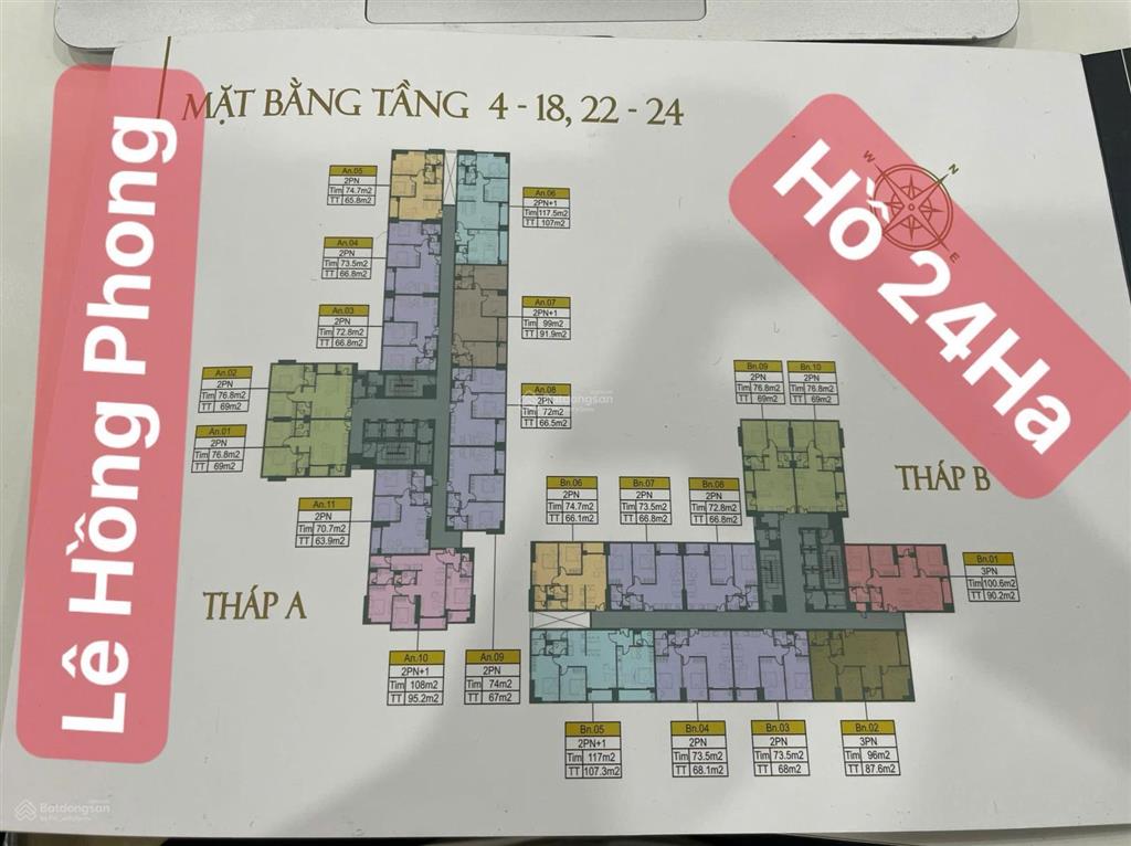 Chốt nhanh trước thềm tăng giá với 2,8 tỷ 70,7m2 2pn + 2wc chung cư lakeside garden,hải phòng