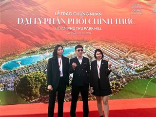 Ra hàng đất nền từ 16 triệu/m2 tại phú thứ park hill sổ đỏ từng lô