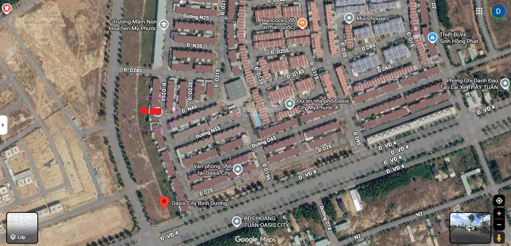 Oasis city  nhà vị trí siêu đẹp  giá siêu hời  tặng toàn bộ nội thất  chính chủ bán