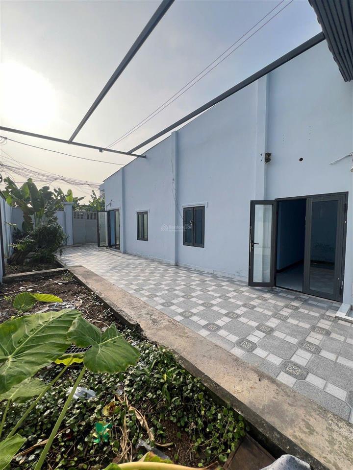 Bán nhà vườn 2mt khu phố 3, đ. song hành, 163m2 full thổ, tt hóc môn, 6,8 tl