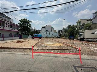 Bán đất shr phân lô tô ký, tân xuân giáp q12 trường nguyễn hữu cầu, 5x21, đường 8m thông, 5,x tỷ tl