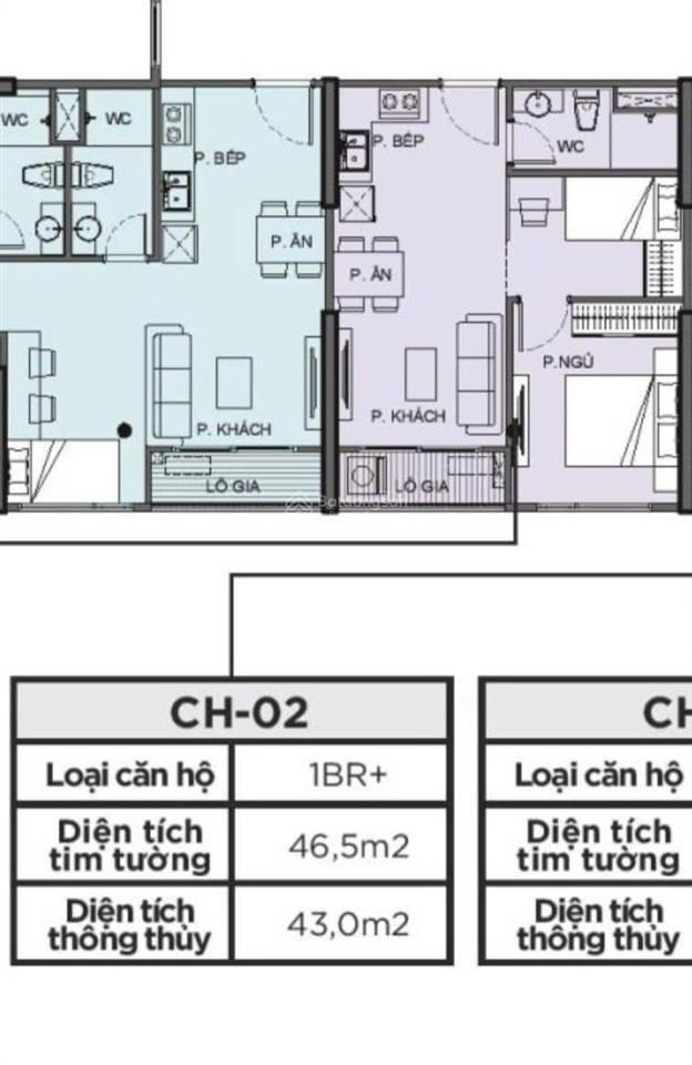 Bán lỗ căn hộ 1pn+ chỉ 58tr/m2 full đồ gỗ an cường tại the rainbow vinhomes grand park