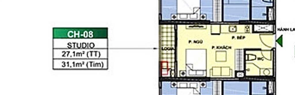 Hàng hiếm! bán gấp studio 31,1m² the zenpark full nội thất tại vinhomes ocean park  sổ hồng sẵn