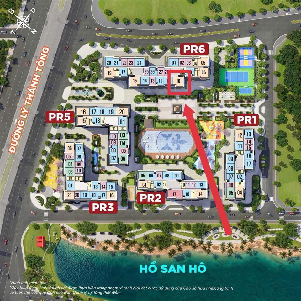 Nổi bật! bán căn 3pn góc 86.1m2 view bể bơi nội khu, giá tốt tại the paris  vinhomes ocean park