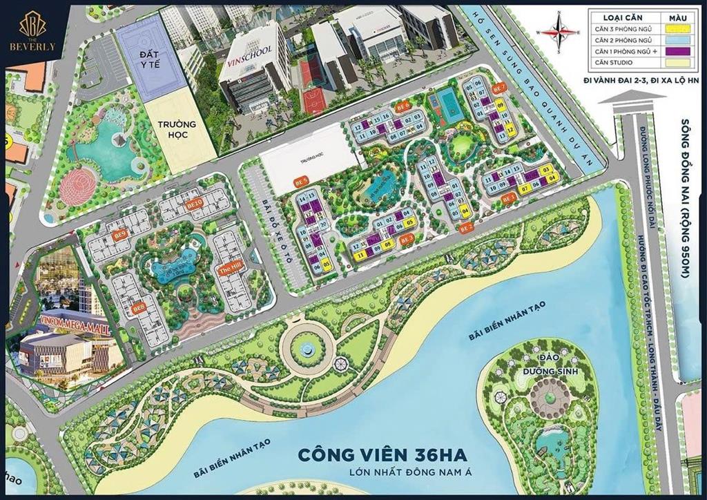 Chính chủ gửi bán 1n+ giá hời khu the beverly  vinhomes grand park | sẵn sổ có dòng tiền ngay