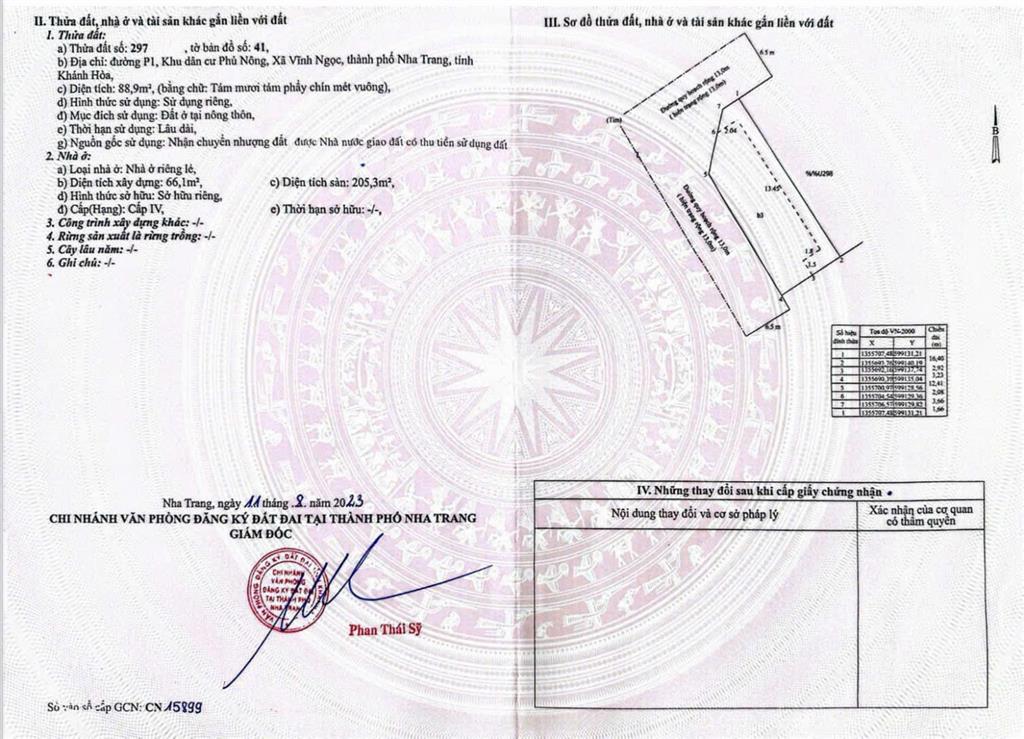 Bán nhà căn góc 2 mặt tiền tại vĩnh điềm trung đang cho thuê 25tr/tháng  full nội thất