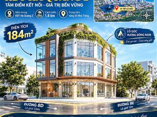 Lô góc hà quang 2 đối diện công viên | 75triệu/m2
