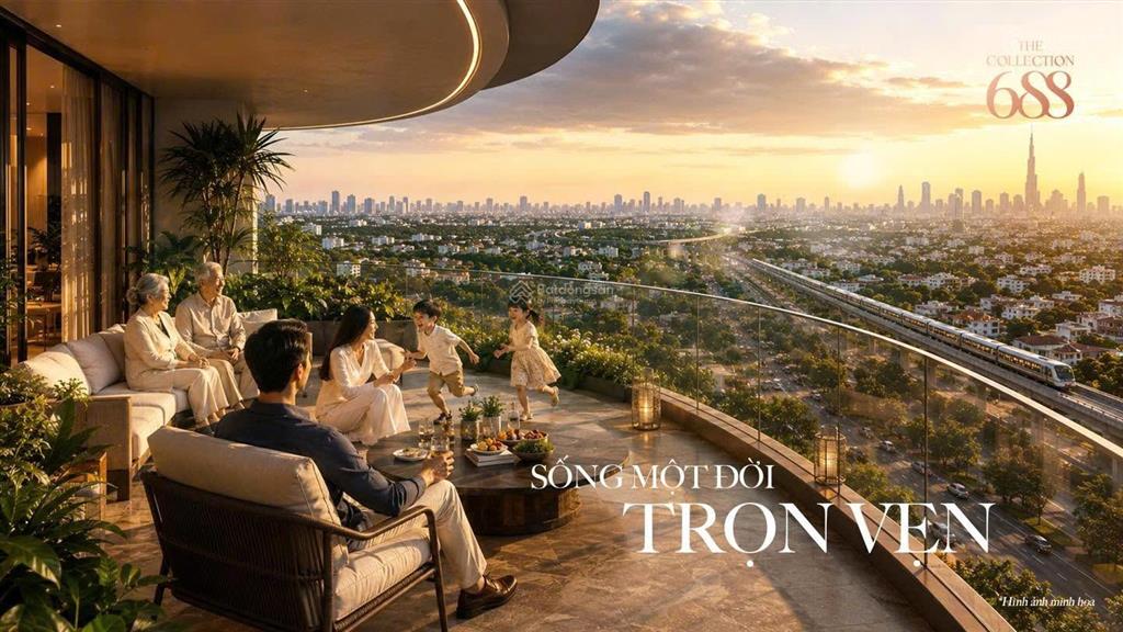 Tôi bán căn hộ 1pn+, 1wc tại the collection 688, 2,376 tỷ, 54m2