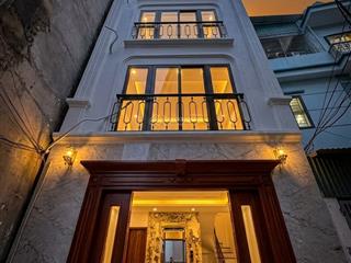 Bán nhà định công 40m2 6tang 4pn thang máy nhà cách ô tô đỗ 10mvị trí khu dân trí cao gần đường 2.5