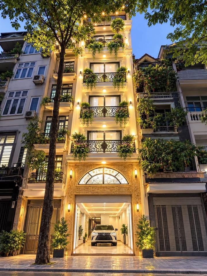 Bán nhà phân lô đền lừ 57m2 7t thang máy full nội thất nhà vị trí đẹp vỉa hè 2 bên đường trước 15m