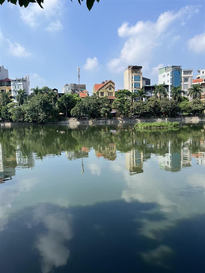 Dt 100m2 9 tầng mt6m tòa văn phòng vip view hồ phố phương mai tk thông sàn nhà đã chếch qh tầm nhìn