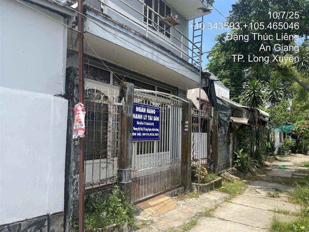 Bán gấp nhà riêng trần hưng đạo, mỹ thới, long xuyên, an giang, 1,425 tỷ, 98,4m2