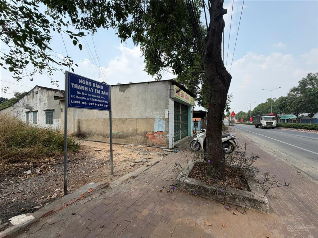 Ngân hàng thanh lý đất mặt tiền 477m2 tại nguyễn chí thanh, tân an, thủ dầu một, chỉ với 4,44 tỷ