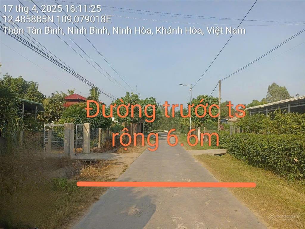 Đất nền đẹp, nhiều tiện ích tại xã ninh bình, ninh hòa, khánh hòa, 466 triệu, 375m2