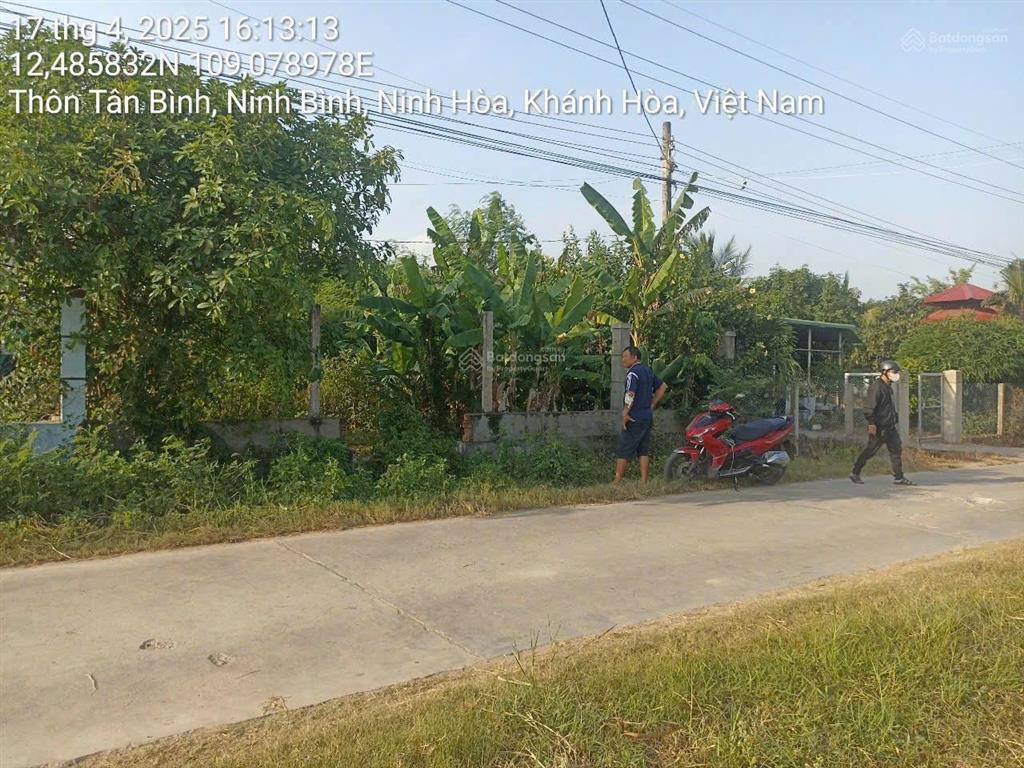 Đất nền đẹp, nhiều tiện ích tại xã ninh bình, ninh hòa, khánh hòa, 466 triệu, 375m2