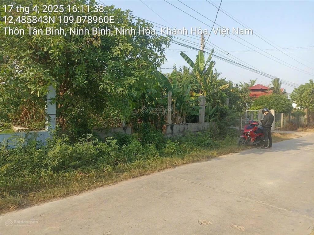 Đất nền đẹp, nhiều tiện ích tại xã ninh bình, ninh hòa, khánh hòa, 466 triệu, 375m2