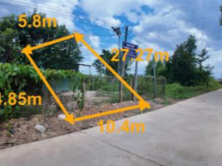 Bán gấp đất tại khánh đông, 285 triệu, 220.1m2, pháp lý đầy đủ
