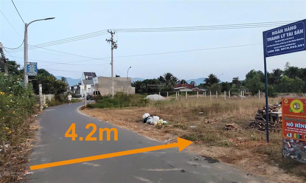 Bán đất giá cực chất, hàng hiếm tại diên lạc, 4,105 tỷ, 1038m2