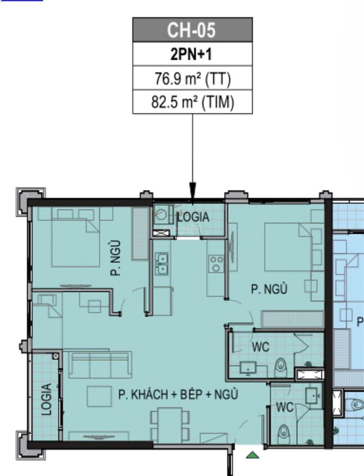 Căn góc 2pn+1 dt 77m2 5.3x tỷ bp, tầng trung, the paris  vinhomes ocean park, /zl  0822 687 ***