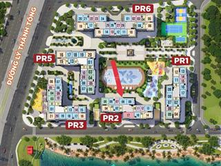 Căn hộ 2pn dt 74m2 giá 5.0 tỷ, đb view bể bơi  the paris, vinhomes ocean park, /zl  0822 687 ***