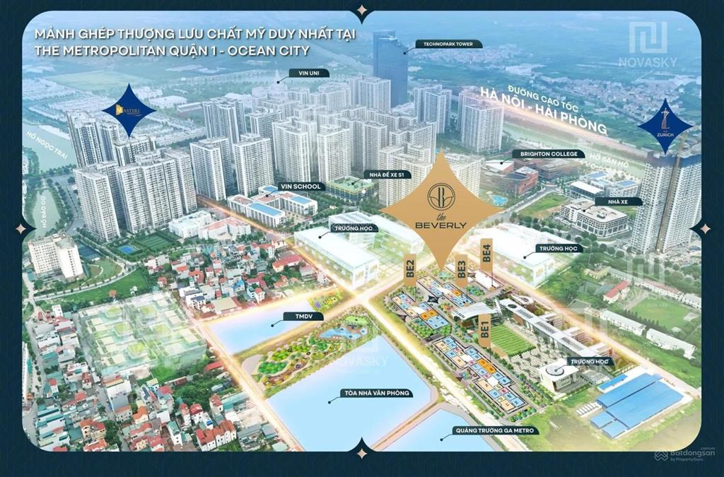 Căn góc 3pn, dt 82m2, giá 5.4x tỷ, view sông, the beverly vinhomes ocean park  /zl 0822 687 ***