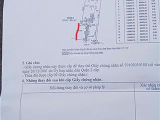 Bán lô đất thổ cư mặt tiền đường 60 . vị trí cực đẹp khu xd cao tầng mua sinh lời cao