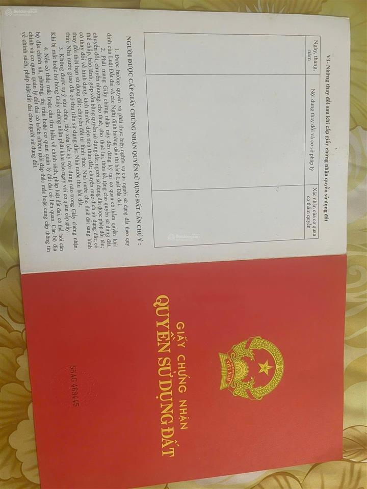 Bán lô đất thổ cư mặt tiền đường 60 . vị trí cực đẹp khu xd cao tầng mua sinh lời cao