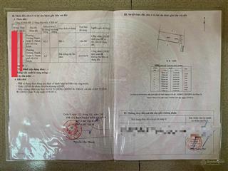 Bán lô đất đường lò lu khu dân cư hiện hữu. rất phù hợp cho mưu sinh