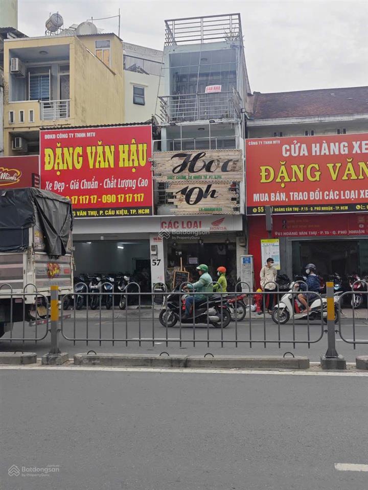 Bán nhà mặt tiền hoàng văn thụ, p.9, phú nhuận  giá cực tốt