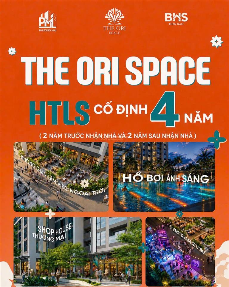 Chỉ từ 130 triệu sở hữu ngay căn hộ 2pn với chuỗi tiện ích cao cấp tại the ori space