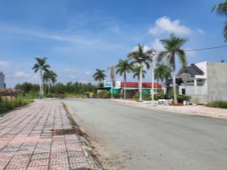 Chủ gửi lô 100m2 kdc cát tường phú thạnh ngay vành đai 4, cách kcn hựu thạnh 2p  2 tỷ