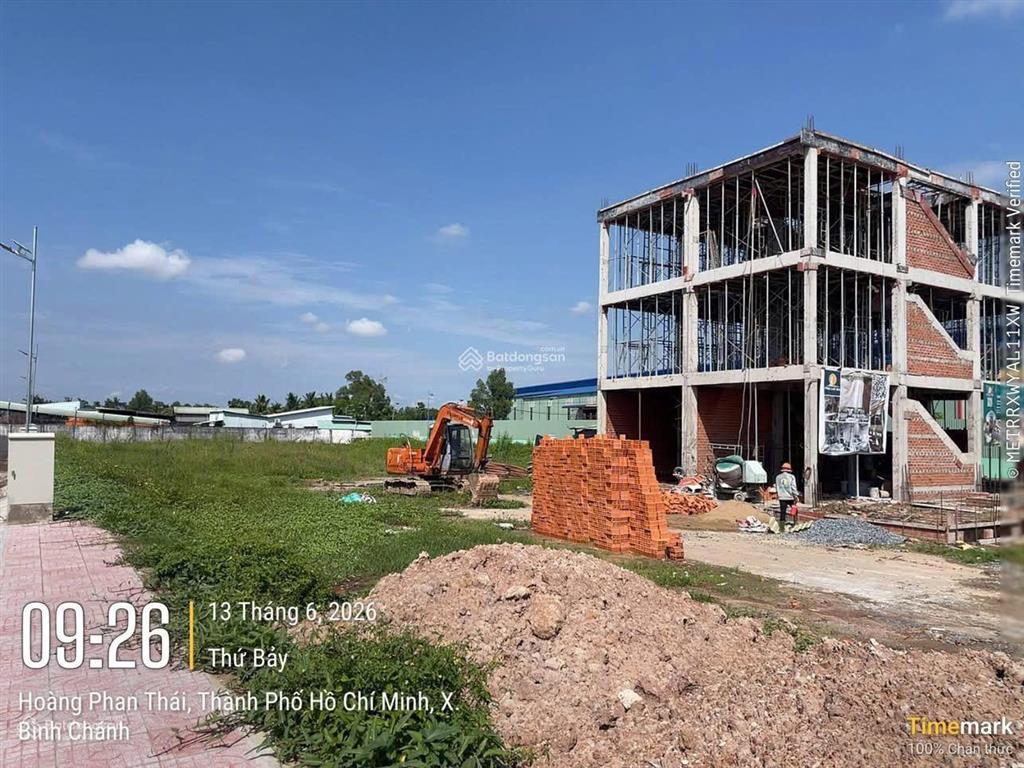 Bán đất tại hoàng phan thái, 3,2 tỷ, 107m2, giá siêu hời, view đẹp  đối diện chợ bình chánh