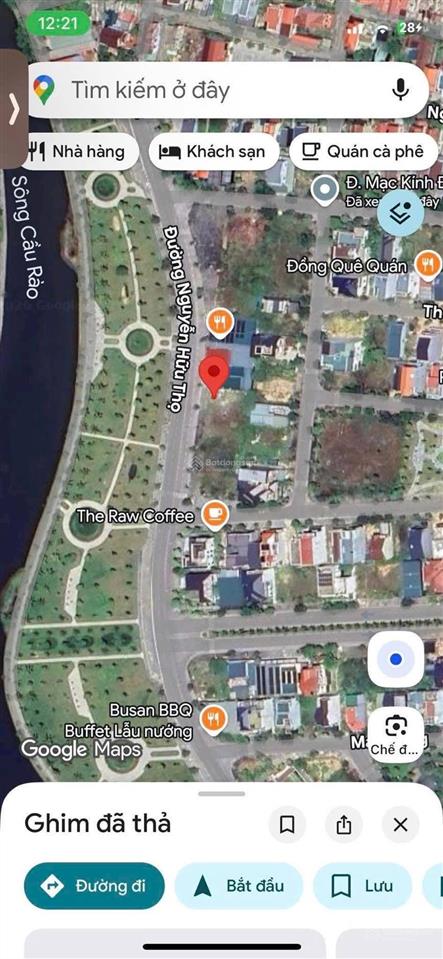 Bán lô biệt thự view sông bắc trần quang khải. diện tích 300m2