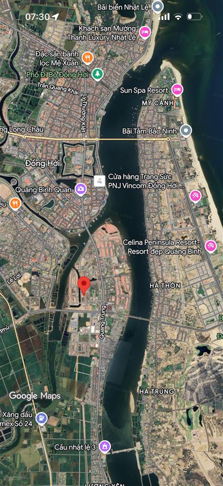 Chủ cắt lỗ bán gấp lô góc 2 mặt tiền đường trục chính dự án phú hải riverside. chỉ với hơn 6 tỷ