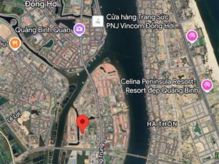 Chủ cắt lỗ bán gấp lô góc 2 mặt tiền đường trục chính dự án phú hải riverside. chỉ với hơn 6 tỷ