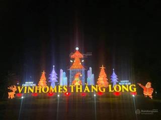 Biệt thự đơn lập góc duy nhất tại khu đô thị vinhomes thăng long