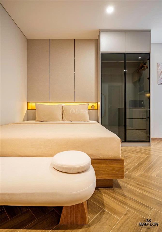 Siêu phẩm căn hộ dịch vụ, cc mini mới khai trương, tone gỗ trầm ấm ngay trung tâm q1