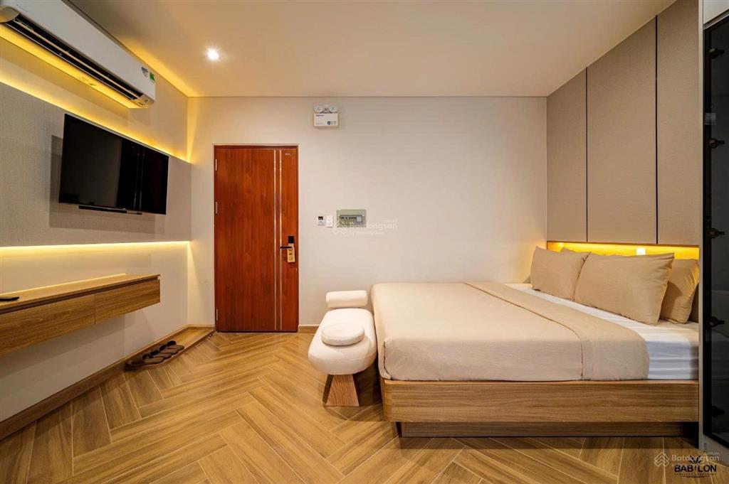 Siêu phẩm căn hộ dịch vụ, cc mini mới khai trương, tone gỗ trầm ấm ngay trung tâm q1